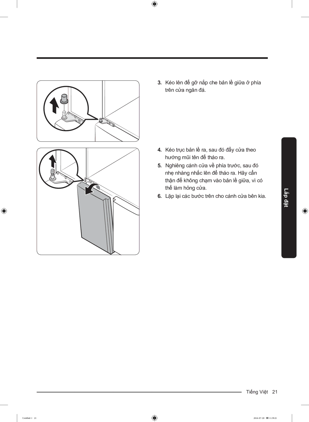 Samsung RF56K9041SG/SV manual Tiếng Việt 21  